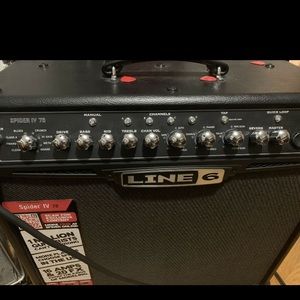 LINE 6 SPIDER IV 75W AMP LIKE NEW CONDITION